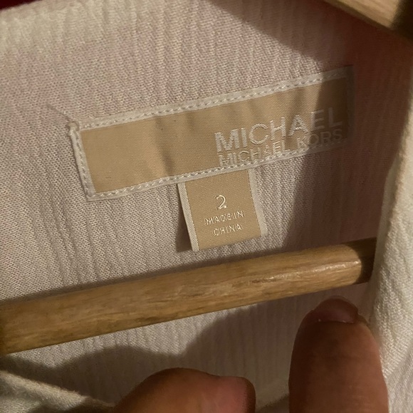 Michael Kors sleeveless top in White size 2 - Picture 4 of 5